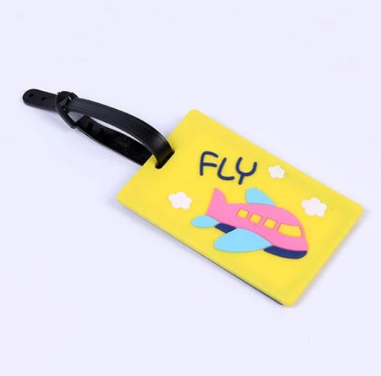 soft pvc travel luggage tags