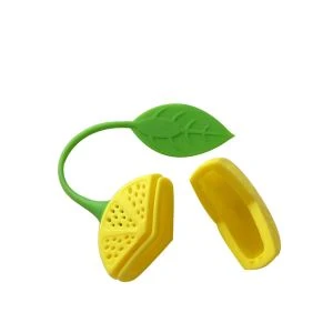 Hot Sale Jordbærformet Safe Infuser Silikone Tepose