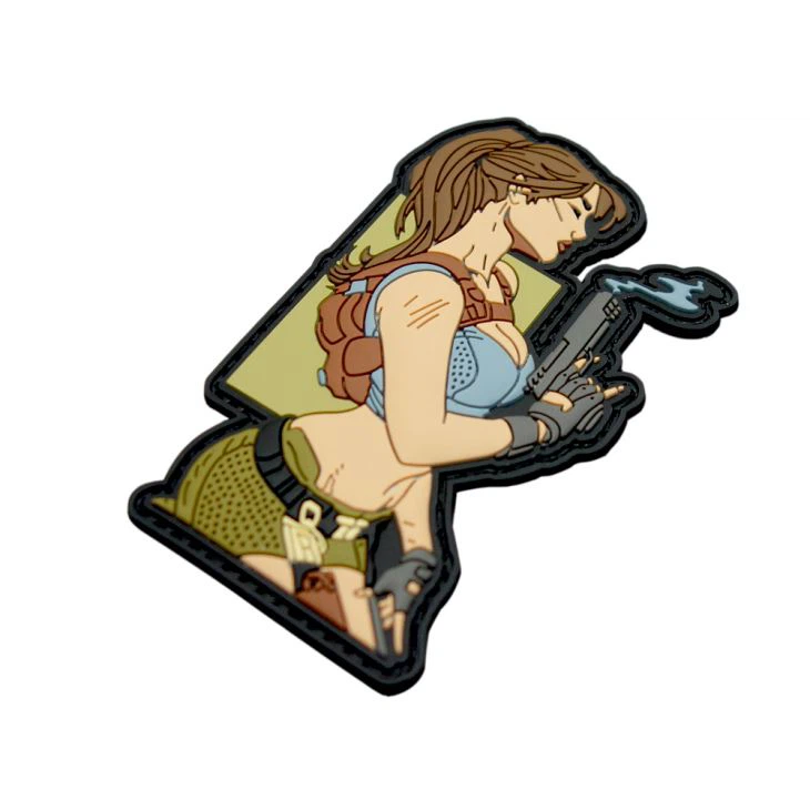 3D Design Rubber Soft PVC Lables