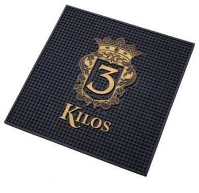 Amazon Hot Selling Bar Table Mat Soft Rubber Spill Mats