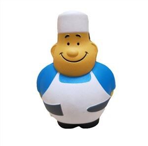 Cute Doll PU Foam Anti Stress Reliever Ball Dolls Squeeze Ball Toy