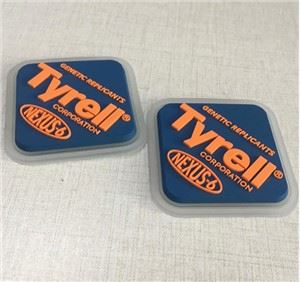 Tøj Beklædning Silicon 3D Patch Logo Trykt siliciummærke