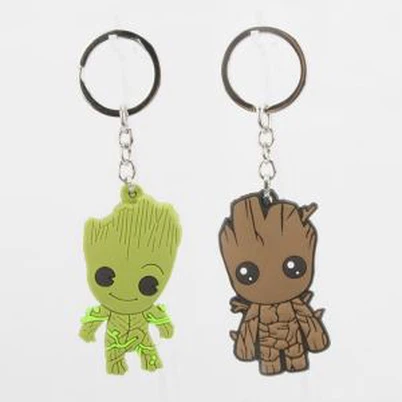 Guardians Of The Galaxy Bløde Pvc Nøgleringe
