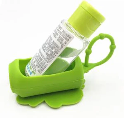 OEM Vandfri 30ml Håndsprit Gel Bottle 3d Silikone Indehavere