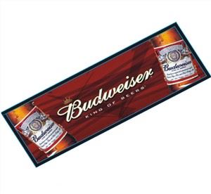 Nitrile Vand Absorbere Ikke-vævet Drinking Beer Bar Runner Gummi Bar Counter Mat
