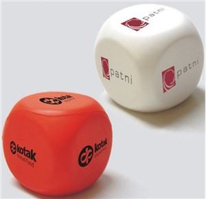 Salgsfremmende gaver Terning Stress Ball PU Stress Ball Toy